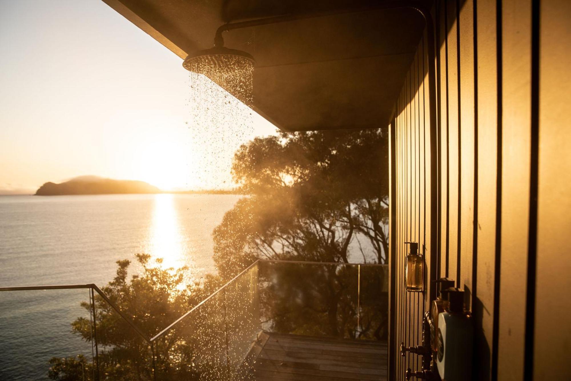 Cape Mackerel Cabin With Magic Palm Beach & Pittwater Views Villa Great Mackerel Beach Dış mekan fotoğraf