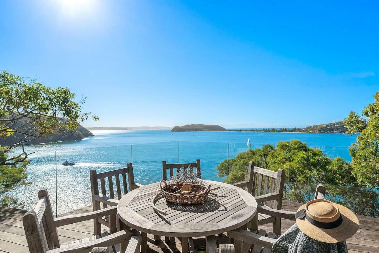 Cape Mackerel Cabin With Magic Palm Beach & Pittwater Views Villa Great Mackerel Beach Dış mekan fotoğraf